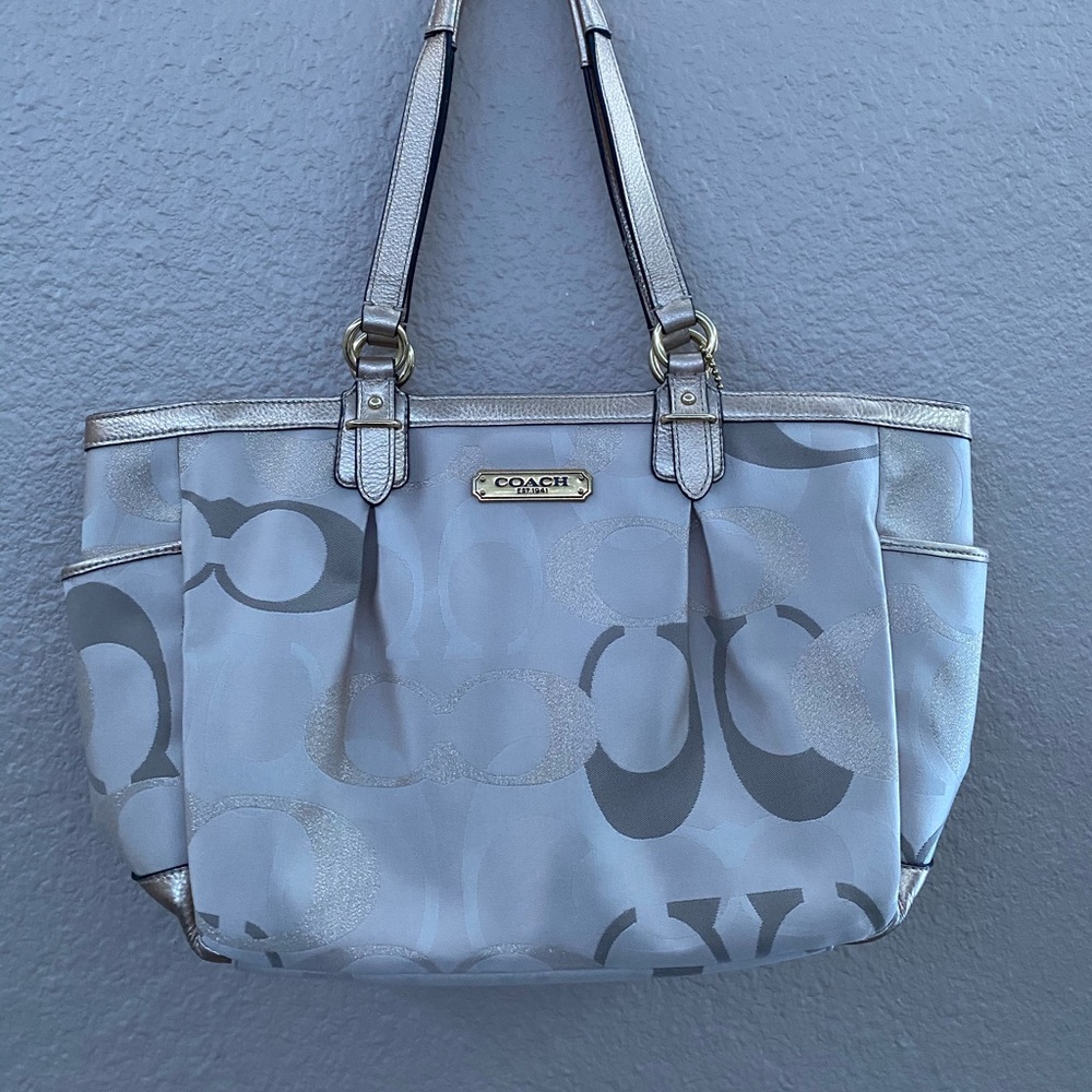 GOLD COACH PURSE